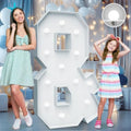 4FT Marquee Light Up Letter &, Foam Board & Water Bag, 12 Bulbs for Party by Teebloom
