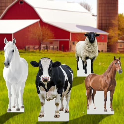 Horse 5FT Life Size Cardboard Cutout, 1PC, for Birthday Party - Image 5