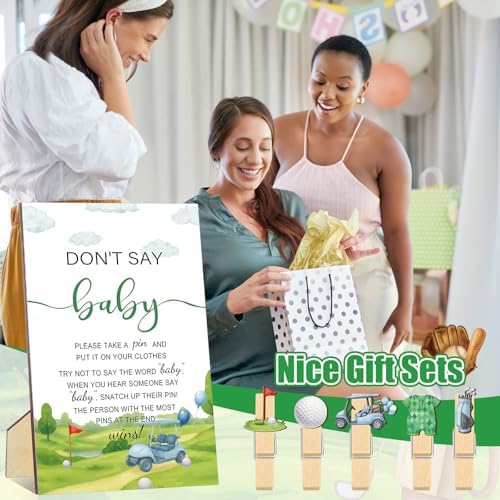 Patelai 321 Pcs Baby Shower Games Supplies, Golf - Image 6