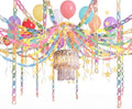 Fancy Princess Birthday Party Decor Garland, Pastel, Small, 8 Pcs by Blueweenly