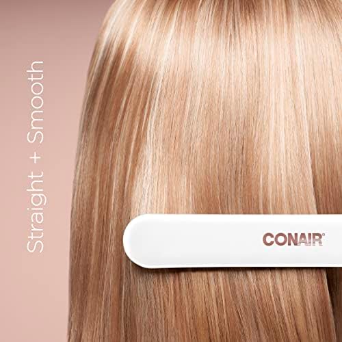 Conair Double Ceramic Flat Iron, 1 1/4-inch Hair Straightener - Image 5