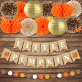 Kriyokiaa Little Pumpkin Fall Baby Shower Decorations, 14 Pcs by Kriyokiaa