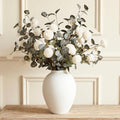 Artificial Floral Arrangements With Vase, Centerpiece for Dining Table by RyddeligHome-AestheticHomeDecor