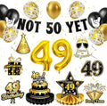 49 Birthday Decorations for Women Men Not 50 yet Kit Balloons 33PCS by Deorfuy