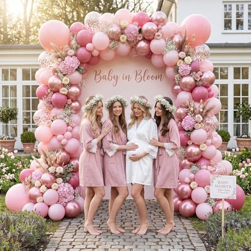 Dusty Rose Balloon 60 Packs 12 Inch Retro Pink Balloon - Image 3