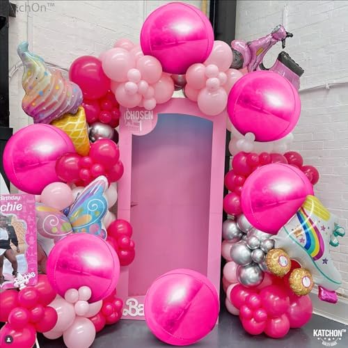KatchOn Big Hot Pink Balloons - 22 Inch Pack of 6, Pink Party Decorations - Image 5