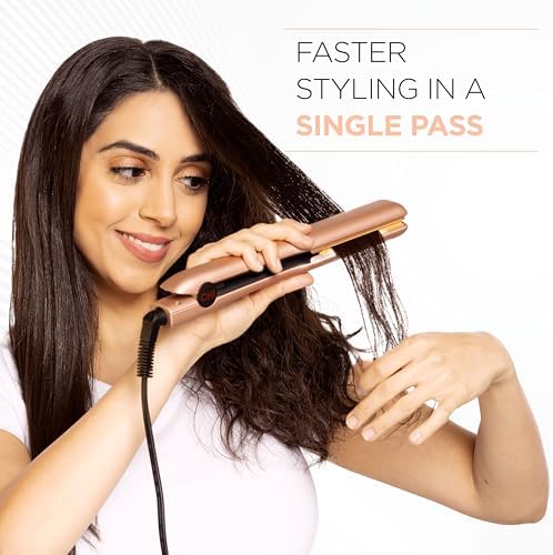 CHI Original Flat Iron Hair Straightener, 1.25", Prosecco Please - Image 3