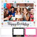 Beeveer 32 x 24 in Large Photo Booth Selfie Frame Props,White Horizontal by Beeveer