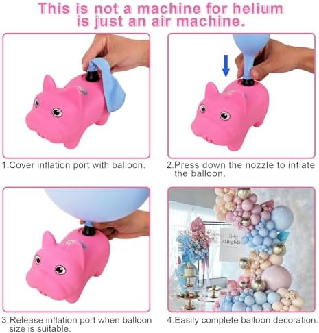 Chamvis Balloon Arch Kit with Electric Balloon Pump, Adjustable Balloon Arch Stand Frame Garden Arbors: for Wedding Baby Shower Birthday Party - Image 3