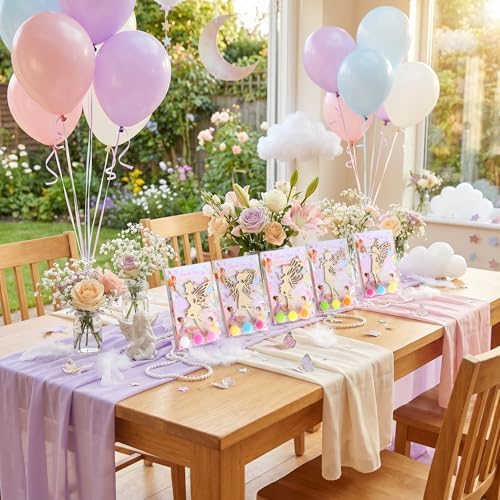 12 Pack Fairy Party Favors for Girls - Individually Wrapped DIY Wooden Painting Kits, Fairy First Birthday Decorations, Goodie Bag Stuffers, Creative Crafts & Gifts - Image 5