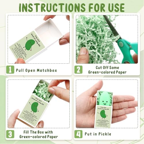 12 Sets Pickle Appreciation Gifts Funny Positive Party Favors - Image 3