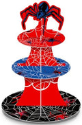 3 Tier Spider Cupcake Stand Spider Birthday Party Decorations by Unknown