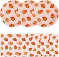40PCS Strawberry Birthday Paper Plates and Napkins Party Set by BOKFJBP