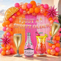 Spritz Birthday Party Decorations Pink Orange Balloon Garland Backdrop Kit by Unknown