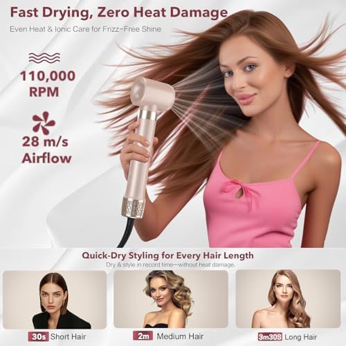 Mythsight StyleVibe 6-in-1 Air Styler with Hair Dryer & Auto-Wrap Curl L/R - Image 3
