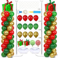 2 Sets Christmas Party Balloon Column Stand Kit Adjustable Balloon Decor by Naozinebi