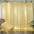 Outpain 30x10ft Gold Sequin Backdrop Curtains, Wrinkle Free Glitter Backdrop Drapes for Wedding Parties Photography Stage Decor, Non-Shedding 6 Panels Set (5x10ft Each) by Outpain