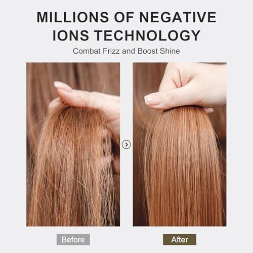 Dual Voltage Blow Dryer Brush Travel Hair Dryer Brush in One, 110-240V - Image 6
