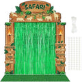 VitalCozy 7 Pcs Safari Jungle Party Decor, Entryway Decor Photo Background by VitalCozy