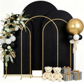 3PCS Metal Arch Backdrop Stand,6+6.6+7.2FT with Covers,Balloon Arch Stand by mekpiwu