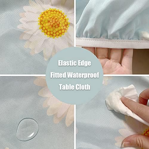 Square Fitted Table Topper Caps for Square Table 32"x32" - Image 3