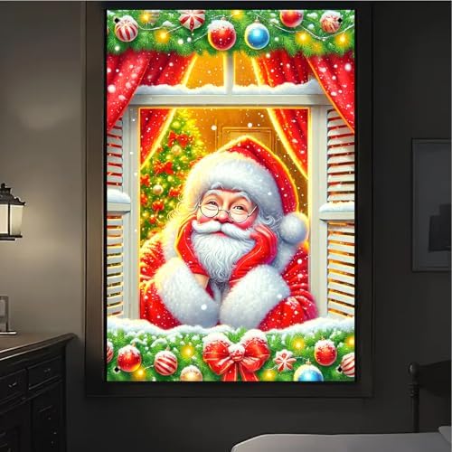 BlissYard Christmas Window Banner 31.5x47 Inch Polyester - Image 4
