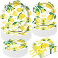 50 Guests Lemon Party Decorations Plates and Napkins Yellow Lemons Summer Party Supplies for Birthday Baby Shower Lemon Theme Disposable Plates Tableware Set 200 PCS by gisgfim