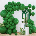 PartyWoo Dark Green Balloons 140pcs Emerald Hunter Forest Green Color by PartyWoo