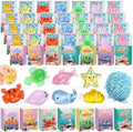 56 Sets Positive Gifts Ocean Animal Favors with Boxes by Wettarn