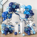 Amandir 144Pcs Navy Blue Balloons Arch Garland Kit by Amandir