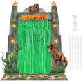 VitalCozy 7 Pcs Dinosaur Party Decorations Jurassic Porch Entryway Backdrop by VitalCozy