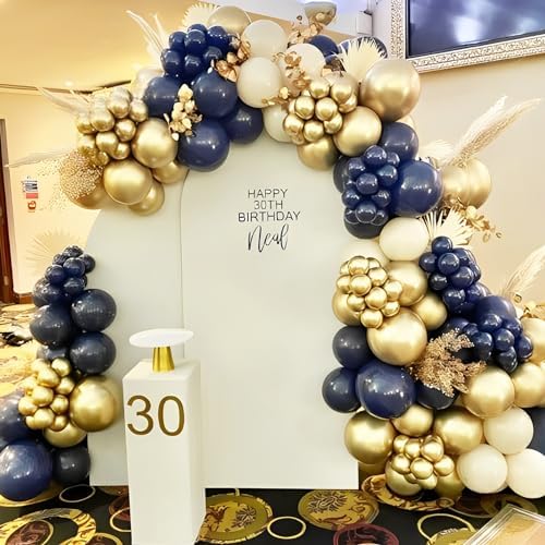 Voircoloria 66pcs Metallic Gold Latex Party Balloons, 12inch - Image 6