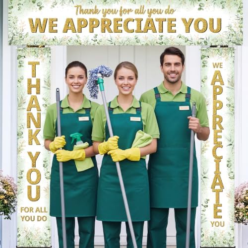 Smoothnovelty 3 Pcs Green Eucalyptus Appreciation Banner by SmoothNovelty