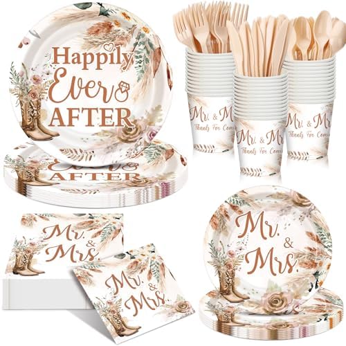 168 Boho Cowgirl Bridal Shower Party Decor Happily Ever After by Sunnychicc
