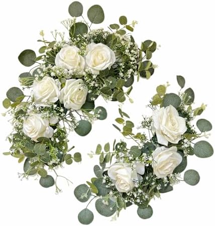 Odouzy Pack of 2 Wedding Arch, Artificial Flowers, Wedding Decor，Flower Garland Be Suited to Banquet, Party, Reception Entrance Welcome Sign and Background Decoration (Starry Sky) by Odouzy