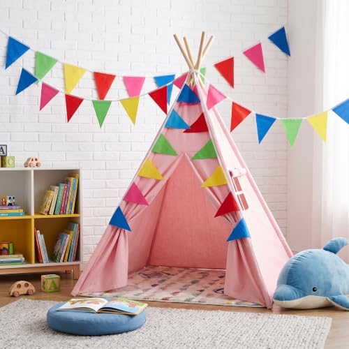 RUBFAC 1700ft 1200pcs Colorful Pennant Banner Flags Bulk - Image 5