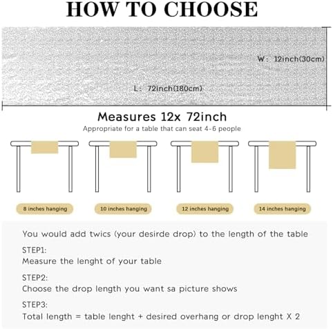 10 Packs 12 x 72 inches Sequin Table Runner, Silver Glitter Table Runner for Birthday Party Supplies Wedding Engagement Baby Shower Holiday Celebration Event Decorations - Image 5
