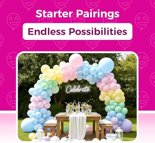 Bezente Pastel Balloons Latex Matte Party Balloons 150 Pack 5 inch Small - Image 5