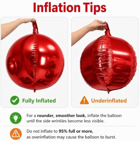 Togvu Burgundy Red Pink Balloons, 15PCS Different Sizes 4D Metallic Balloon - Image 5