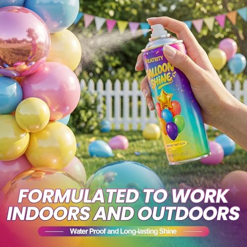Balloon Shine Spray for Balloons : 15 oz High-Gloss Finish - Image 5