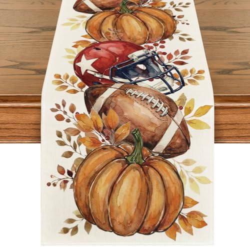 Artoid Mode 210 GSM Fall Table Runner Home Party Decor 13x48 Inch by ArtoidMode
