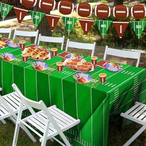 99PCS Football Party Tableware Supplies,Touchdown Birthday Party Decoration - Image 6