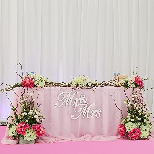 Pink Carpet Runner for Wedding Party Aisle with Tape - Image 5