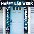 Smoothnovelty 3 Pcs Dark Blue Happy Lab Week Banner by SmoothNovelty
