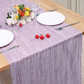 1 Pack Cheesecloth Table Runner 10Ft Christmas Gauze Boho Table Runners for Wedding Decor Bridal Shower Decorations Baby Shower Party(35" x 120") by Home
