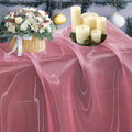35 Yard Organza Fabric 44" Wide for Wedding Event Décor - Dusty Pink by MDS