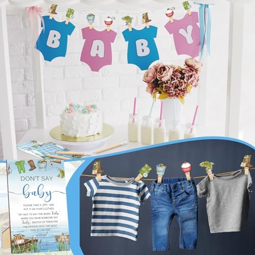 Patelai 321 Pcs Baby Shower Games Supplies, Fishing - Image 6