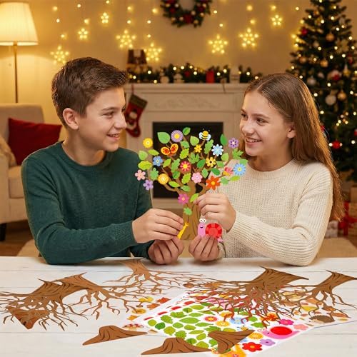32 Set Seasonal Trees Craft Kits Make Your Own Four Seasons Tree Decoration - Image 5