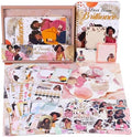 Black Girl Weekly Planner Gift Set - 52 Weeks Undated Planner with 190+ Stickers, Washi Tape, Journal Supplies & Accessories for Teen Girls - Inspirational Productivity Organization Kit, Present Box by VYRANA