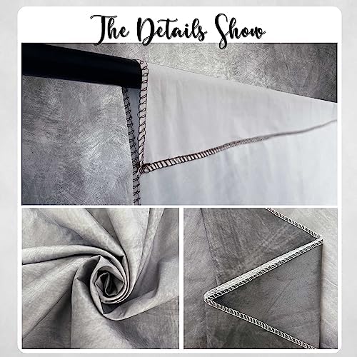 Abstract Photography Backdrop for Photoshoot 8x10ft,Grey,No Stand - Image 5